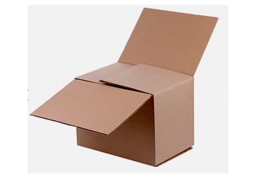 Caja tapas traslapadas